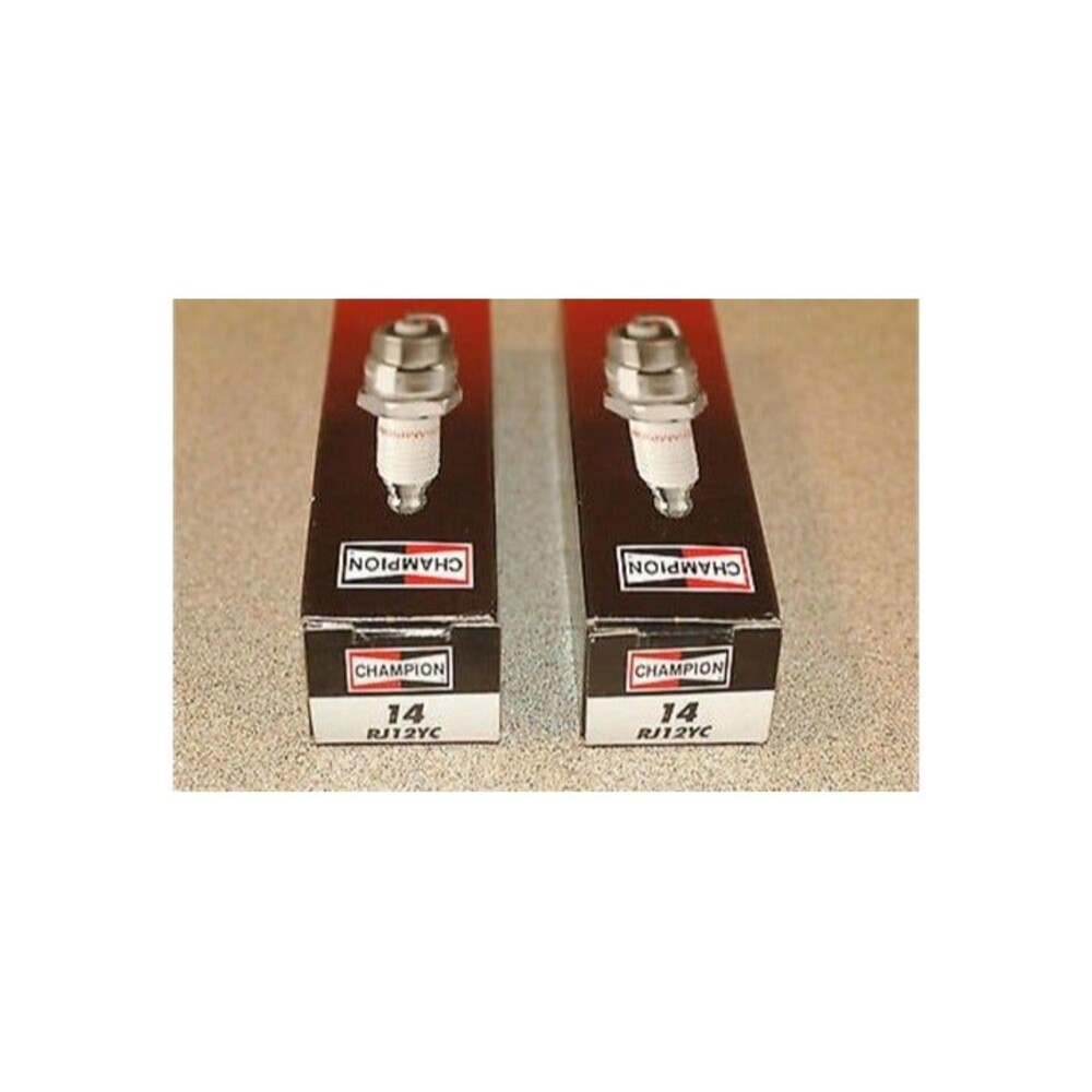 Champion RJ12YC (14) Copper Plus Spark Plug, Pack of 2 Outdoor, Home, Garden